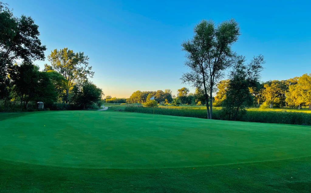 green at the course