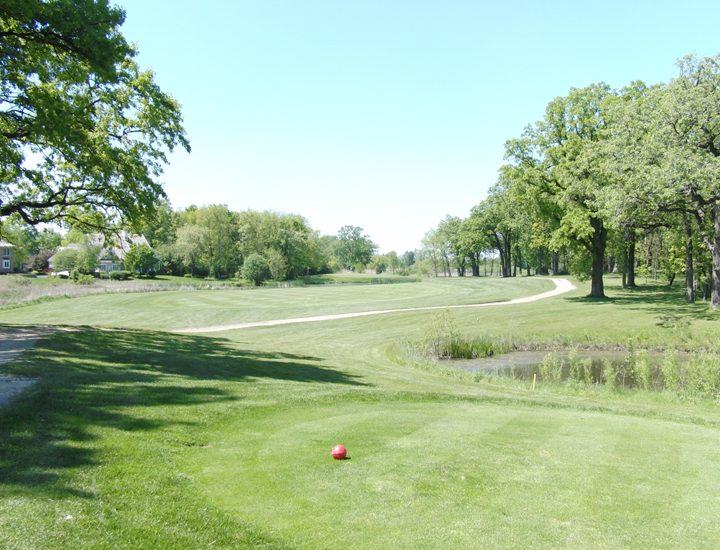 view of the fairway from the tee box